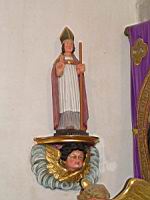 Guisseny, Eglise, Chapelle de l'immaculee conception, Statue de St Sezny